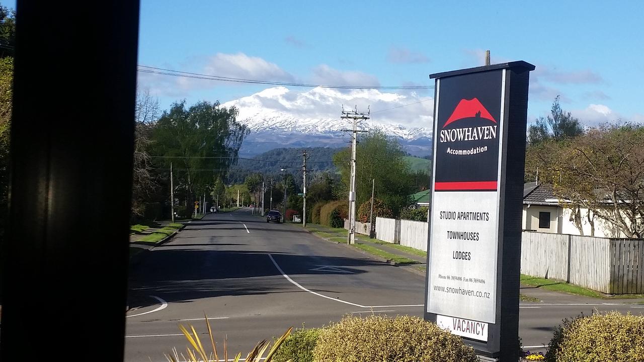 Snowhaven Motel Ohakune Eksteriør billede